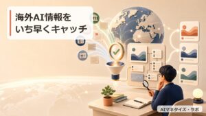 海外AI情報をいち早くキャッチ