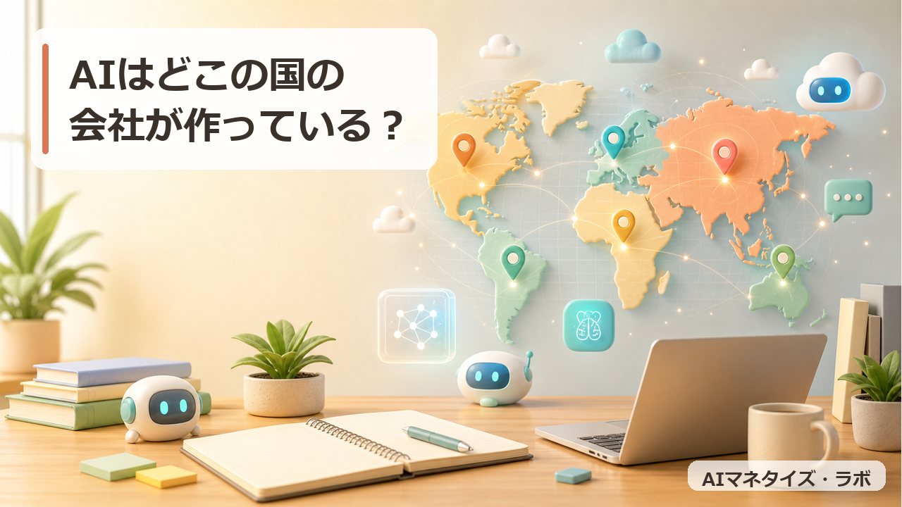AIはどこの国の会社が作っている？