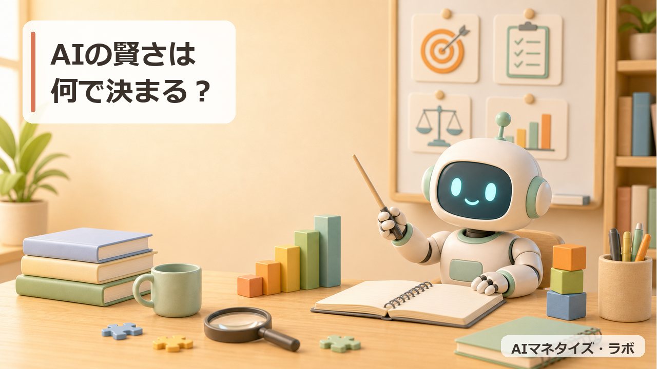 AIの賢さは何で決まる？