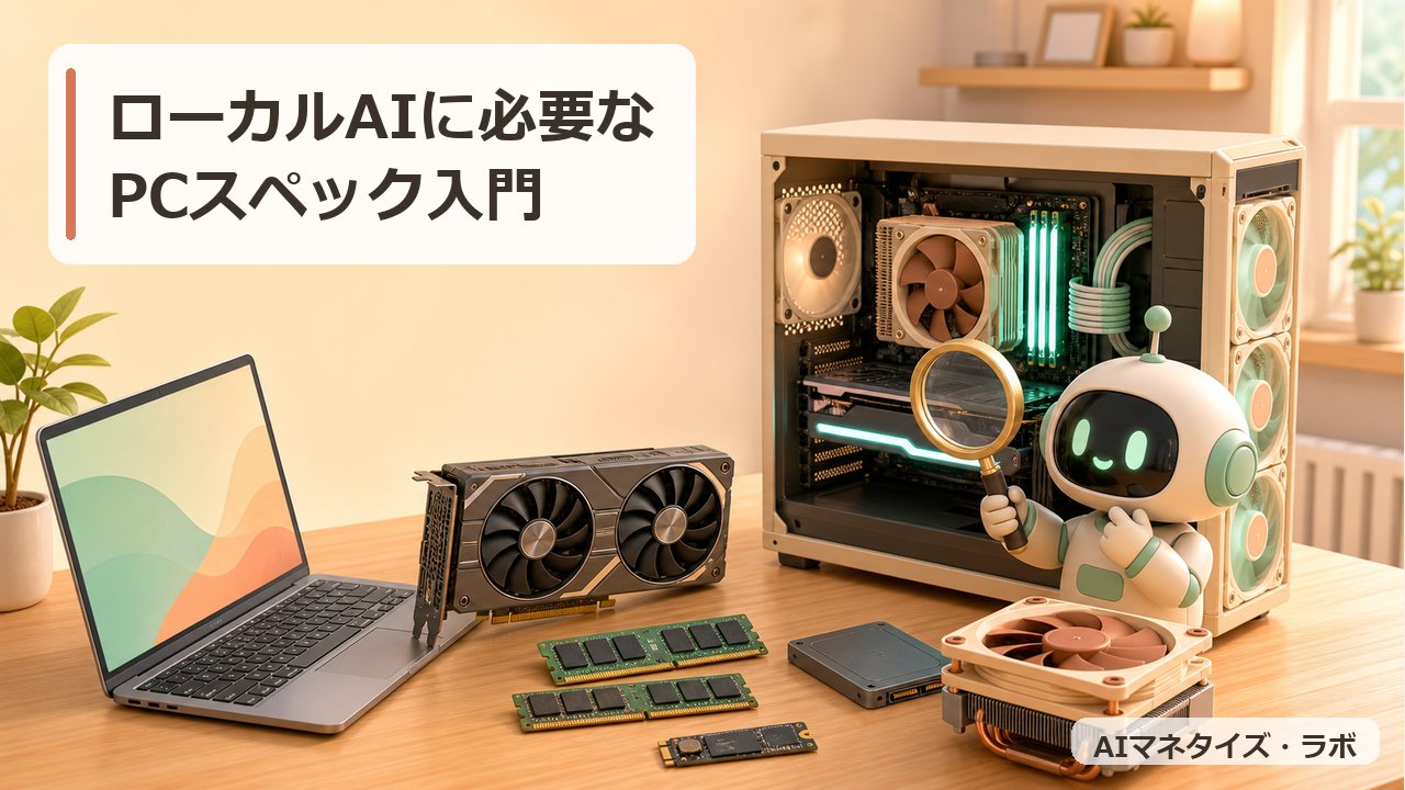 ローカルAIに必要なPCスペック入門