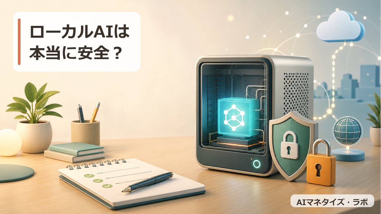 ローカルAIは本当に安全？